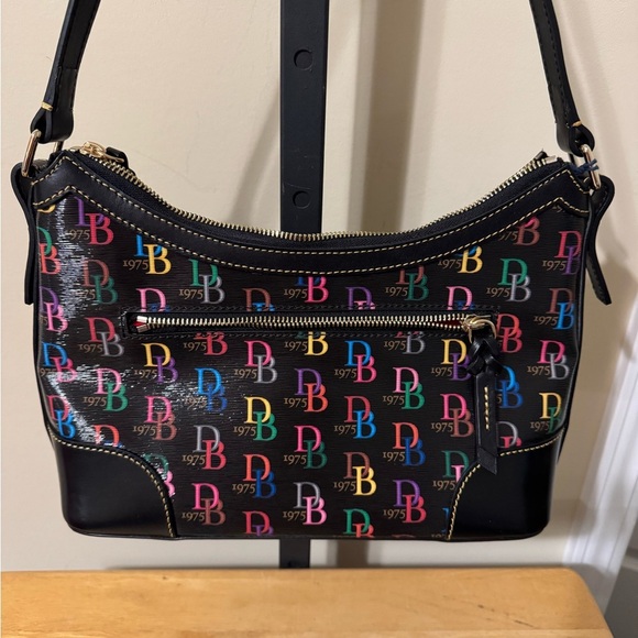 Dooney & Bourke Multicolor Logo Shoulder Bag - Picture 2 of 11